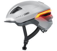 Casco Ciclismo Urban Abus HYP-E Gleam Silver Taglia:L