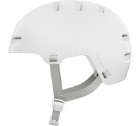 ABUS Indy, Casco da Bicicletta Unisex Adulto, Bianco (Pure White), S (51-55 cm)