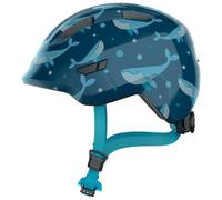 ABUS - Kid's Smiley 3.0 - Casco per bici 45-50 cm - S blu