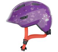 ABUS - Kid's Smiley 3.0 - Casco per bici 50-55 cm - M porpora