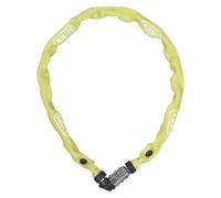 ABUS Lucchetto a catena 1200 Web - serratura combinazione in acciaio speciale livello di sicurezza 2 60 cm giallo/verde