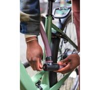 ABUS Lucchetto a catena Goose Lock 4204K, flessibile e senza rumori, in acciaio temprato, catena in acciaio spesso 4 mm, diametro totale 28 mm, lunghezza 110 cm, con chiave, rosa antico