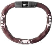 ABUS Lucchetto a catena 8808C - robusto lucchetto a combinazione in acciaio appositamente temprato - numeri di facile lettura con copertura - livello di sicurezza 9