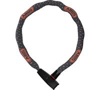 ABUS Lucchetto a catena Catena 6806K - Lucchetto per bicicletta leggero in acciaio temprato con tubo in tessuto alla moda - Catena quadrata con livello di sicurezza 6