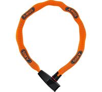 ABUS Lucchetto a catena Catena 6806K - Lucchetto per bicicletta leggero in acciaio temprato con tubo in tessuto alla moda - Catena quadrata con livello di sicurezza 6