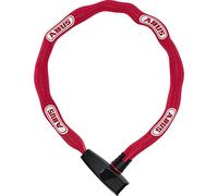 ABUS Lucchetto a catena Catena 6806K - Lucchetto per bicicletta leggero in acciaio temprato con tubo in tessuto alla moda - Catena quadrata con livello di sicurezza 6