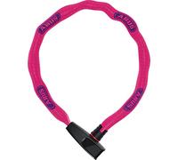 ABUS Lucchetto a catena Catena 6806K - Lucchetto per bicicletta leggero in acciaio temprato con tubo in tessuto alla moda - Catena quadrata con livello di sicurezza 6