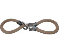 ABUS Lucchetto a catena Infinity Loop 1806 - Lucchetto flessibile per bicicletta con 2 passanti regolabili in lunghezza per proteggere contemporaneamente più parti di biciclette, biciclette o altri