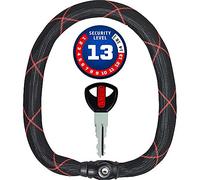 ABUS Lucchetto a catena Ivy Chain 9210 - lucchetto per bicicletta in acciaio temprato - catena spessa 10 mm - livello di sicurezza 13