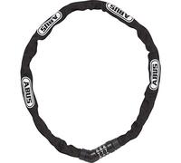 ABUS Lucchetto a catena Steel-O-Chain 4804C - combinazione in acciaio speciale Livello di sicurezza 3 75 cm Nero