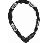 ABUS Lucchetto a Catena Tresor 1385 - Lucchetto a Combinazione in Acciaio temprato - Catena Quadrata di 7 mm di Spessore - Livello di Sicurezza 7-110 cm - Nero