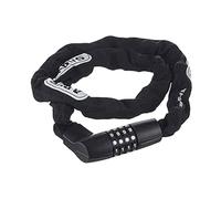 ABUS Lucchetto a catena Tresor 1385/75 - lucchetto combinazione in acciaio temprato quadrata spessa 6 mm livello di sicurezza 75 cm nero