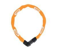 ABUS Lucchetto a catena Tresor 1385 - combinazione in acciaio temprato Catena quadrata robusta da 7 mm Livello di sicurezza 85 cm Arancio