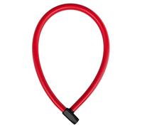 ABUS 4408K Lucchetto a Cavo - Cavo in Acciaio con Rivestimento in Plastica - Lucchetto per Bici con Livello di Sicurezza ABUS 2 - Colore Nero