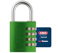 ABUS Lucchetto a Combinazione 145/40 - Alluminio, Codice Numerico 4 Cifre