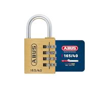 35020 Abus-Lucchetto a combinazione, 40/165 mm, colore: oro