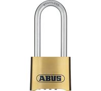 ABUS Lucchetto a combinazione 180IB/50HB63 – Corpo ottone, arco inox 50 mm, 4 cifre
