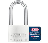 ABUS Lucchetto a Combinazione Titalium 64TI/40HB40 con Arco Alto - Lucchetto da Cantina con Corpo in Alluminio Speciale - Arco in Acciaio Indurito - Livello di Sicurezza ABUS 5