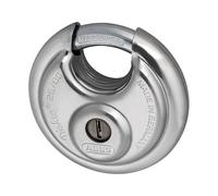 ABUS Lucchetto a Disco 26/80 - Sicurezza Livello 8, Acciaio Inox