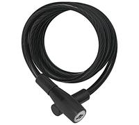 Abus 3506K/180 Black Cavo d'acciaio-Serratura