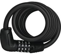 Abus lucchetto a spirale Tresor 6512C nero 180cm supporto SCMU incluso
