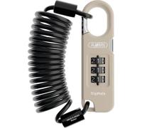 ABUS Lucchetto Combiflex TripMate 180, cavo lungo 180 cm, beige