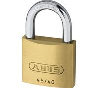 ABUS Lucchetto di Sicurezza 45/50mm Ottone, Lucchetto con 2 Chiavi Oro
