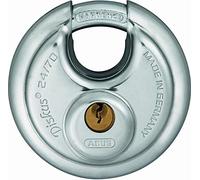 ABUS Lucchetto Diskus 26/70 - Acciaio Inossidabile, Anti-Scalpellamento