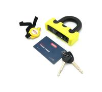 Abus, lucchetto Granit Power XS 67. Giallo. Confezione blister universale.