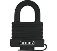 ABUS Lucchetto in Ottone 70/45HB63 con Archetto Alto - Resistente alle Intemperie - Corpo in Ottone - Rivestimento in Plastica Antiurto - Livello di Sicurezza 5