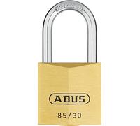 ABUS Lucchetto in ottone 85/30HB24 - con grillo alto - per porte di cantine, capannoni e altro ancora - resistente alle intemperie - grillo in acciaio temprato - livello di sicurezza 5
