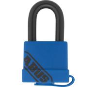 ABUS Lucchetto in Ottone Aqua Safe 70IB/35 - Impermeabile e Resistente alle Intemperie - Arco in Acciaio Inossidabile - Rivestimento in Plastica - Livello di Sicurezza ABUS 4