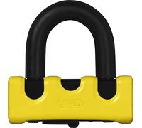 ABUS Lucchetto per moto Power XS 67/105HB50 - Serratura a U con cavo di richiamo e chiave illuminata Livello sicurezza 14 Giallo