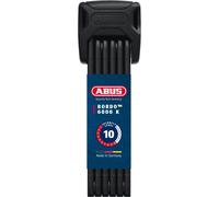 ABUS Lucchetto pieghevole Bordo 6000K con porta lucchetto SH - Lucchetto pe Nero