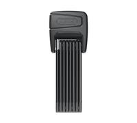 ABUS Lucchetto pieghevole Bordo One 6000A SmartX - lucchetto intelligente per bici con allarme controllo senza chiavi comodamente tramite app supporto SH ed e-bike 120 cm, nero