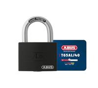 Abus Meccanico T65AL/40mm My Blocco Alluminio Lucchetto Nero ABU65AL40BLA