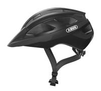 ABUS Macator Casco da ciclismo - Casco da bici sportiva per principianti - Per uomo e donna - Nero, Taglia L