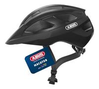 ABUS Macator Casco da ciclismo- casco sportivo per principianti - adatto anche a chi porta i capelli raccolti in una treccia - per uomo e donna