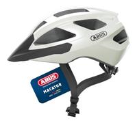 ABUS Macator Casco da ciclismo- casco sportivo per principianti - adatto anche a chi porta i capelli raccolti in una treccia - per uomo e donna