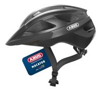 ABUS Macator Casco da ciclismo- casco sportivo per principianti - adatto anche a chi porta i capelli raccolti in una treccia - per uomo e donna