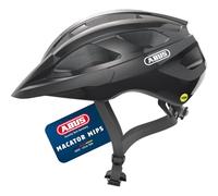 ABUS Macator MIPS - casco da bici per principianti con visiera - adatto a persone con codino - per uomo e donna