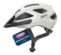ABUS Macator MIPS - casco da bici per principianti con visiera - adatto a persone con codino - per uomo e donna