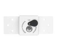Abus Meccanico 141/200 Diskus Integrale Furgone Blocco Bianco & 26/70mm Padlo