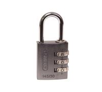 Abus Meccanico 145/30 30mm Alluminio Combination Lucchetto Titanio 46585 ABU145