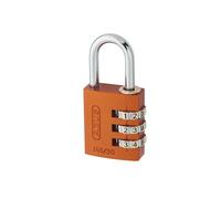 ABUS 46579 145/30 Lucchetto Combinato In Alluminio Arancione 30Mm