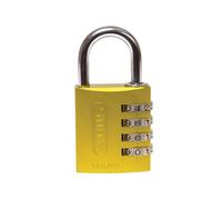 Abus Meccanico 145/40 40mm Alluminio Combinata Lucchetto Giallo 49535 ABU14540