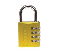 Abus Meccanico 145/40 40mm Alluminio Combinata Lucchetto Giallo 49535 ABU14540
