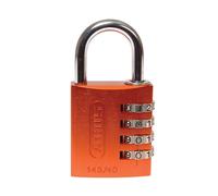 Abus Meccanico 145/40 40mm Alluminio Combinazione Lucchetto Arancione 49527