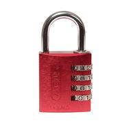 Abus Meccanico 145/40 40mm Alluminio Lucchetto a Combinazione Rosso 48829