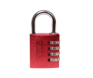 Abus Meccanico 145/40 40mm Alluminio Lucchetto a Combinazione Rosso 48829